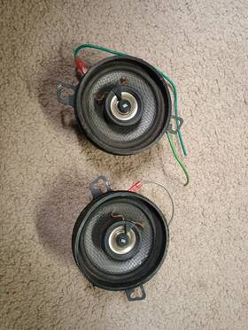 Gto302 Jbl 3.5 Inch 2-way Automotive Loudspeakers Pair Vintage Parts - Untested Gto302 Jbl 3.5 Inch 2-way Automotive Loudspeakers Pair Vintage Parts - Untested