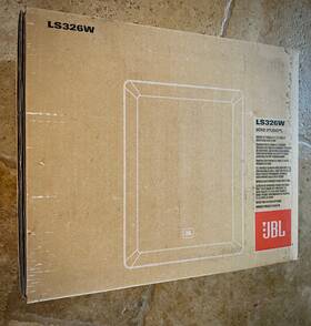 Ls326-w Jbl In Wall Loudspeakers 6.5 Inch Ls326w Two Brand New
