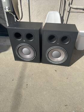 S2s-ex Jbl Synthesis 15 Inch Passive Subwoofers Pair 1 Working / Blown Local