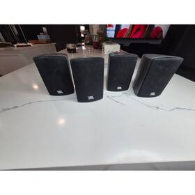 Scs136 Jbl Surround Cinema Speakers Set Of 4 Black Home Theater