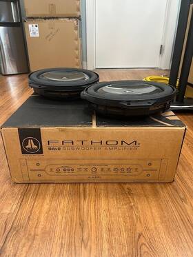 Iwsv2-sys-213 Jl Audio Fathom Dual 13.5 In In-wall V2 Powered Sub System X 2