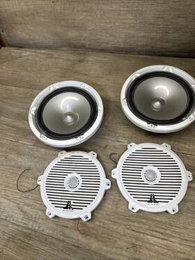 M770-ccx-cg-wh Jl Audio Pair Of Marine Cockpit Coaxial Speakers 7.70 Inch M770-ccx-cg-wh Jl Audio Pair Of Marine Cockpit Coaxial Speakers 7.70 Inch