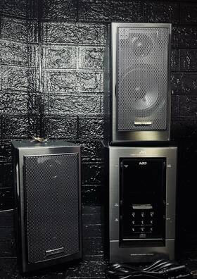 Ca-nxhd10 Jvc Ca-nxhd1 Cd/tuner Am/fm Compact Bookshelf Stereo System No Remote