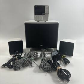 Ca-nxps1 Jvc Compact System 2 Main Speaker Subwoofer Power Suply And Wires Read Ca-nxps1 Jvc Compact System 2 Main Speaker Subwoofer Power Suply And Wires Read
