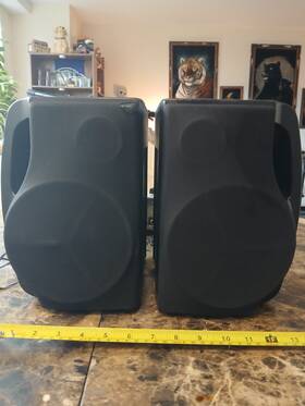Pc-b1016 Jvc Used Pair Of Vintage Boombox Speakers Sounds Great Video In Photos