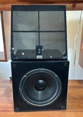 Pw47-sub Jvc 10-inch 100 Watt Powered Subwoofer Pw-47 Tested Working Pw47-sub Jvc 10-inch 100 Watt Powered Subwoofer Pw-47 Tested Working