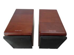 Sp-exd11 Jvc Sp-exd 11 Wood Cone Speakers Pair - Cherrywood Free Shipping