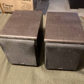 Sp-fsy1 Jvc Sp - Fsy 1 Compact Stereo 2 Speaker Set Brown Wood 20w