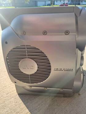 Sp-hxz30 Jvc 3-way Speaker System/subwoofer Pair Silver - Tested Working Sp-hxz30 Jvc 3-way Speaker System/subwoofer Pair Silver - Tested Working