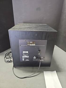 Sp-pwa-350 Jvc 100 Watt Powered Subwoofer With 10 Inch Speaker Operating Well