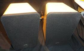 Jvc Sp-uxn1w Pair Speaker Set For Micro Bookshelf Stereo Working Wired