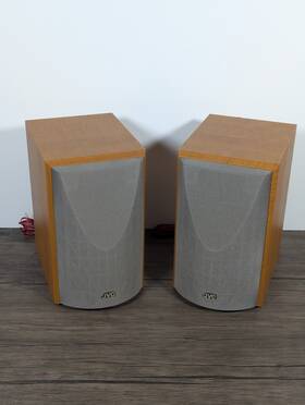 Sp-uxv5 Jvc Bookshelf Speaker Pair - Tested /works Excellent Used Condition