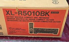 Xl-r5010bk Jvc Compact Disc Player Recorder / 3 Changer Brand New