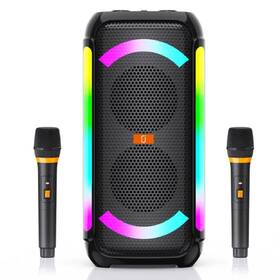 Jyx 092733217879 S65 Bluetooth Speaker With Dual Wireless Microphones 26w Jyx 092733217879 S65 Bluetooth Speaker With Dual Wireless Microphones 26w