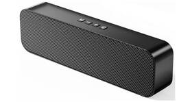 Bt67pro Kasohqee Rechargeable Pc Soundbar Stereo Bass 3.5mm Aux Bluetooth