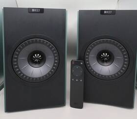 Kef 637203051791 Coda W Wireless Hifi Speakers Pair Moss Green - Read
