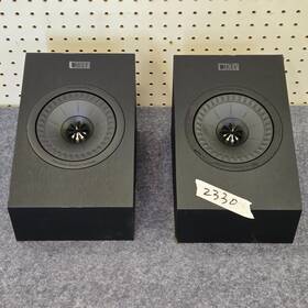2330 Kef 637203218989 Q8 Meta Atmos Speakers Pair - Black Used C#2330