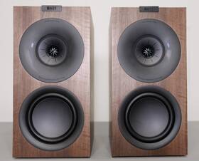 Kef 637203219085 Q Concerto Meta 3-way Bookshelf Speakers Pair - Walnut Open Box Mint