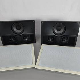 Ci-130ds Kef Pair Of Ci 130ds Flush-mount Wall/in-ceiling Speakers Hi End Stereo