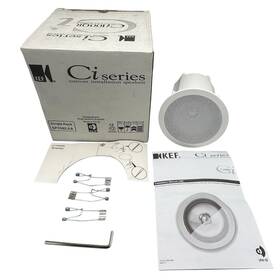 Ci100qr Kef Single Ceiling Speaker White New Open Box Ships Quickly