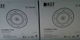 Ci200rr-thx Kef Ci Series 8ft In-ceiling Speakers Pair New