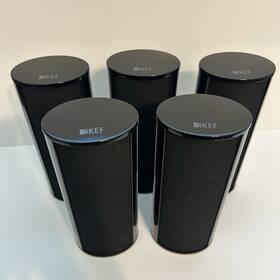 Hts7001 Kef Lot Of 5 Satellite Speakers Gp Acoustics Uk Excellent Condition