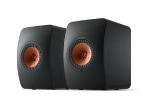 Ls50abl2 Kef Ls50 Wireless Ii Powered Bookshelf Speakers - Pair Carbon Black