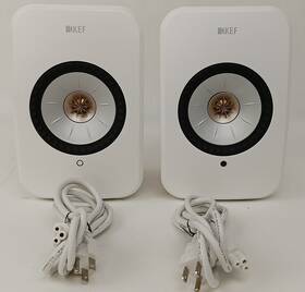 Lsx2wh Kef Lsxii Wireless Bookshelf 2 Speakers Pair White - U1