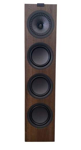 2.5-way Kef Q750wa Q750 Series 6.5 Inch Floorstanding Speaker Each - European Walnut