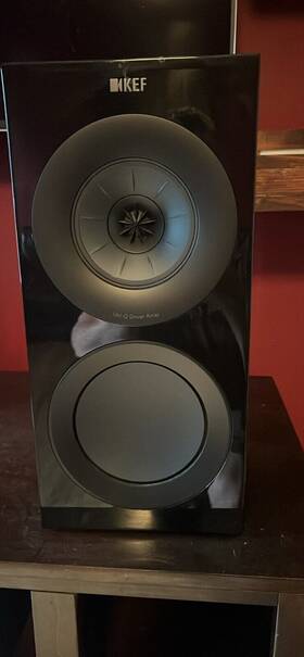 R3bl Kef R3 3-way Bookshelf Speakers Pair - Black