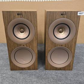 1627 Kef R3wg R3 Non Meta Speaker 1 Pair Walnut No Box Grille #1627