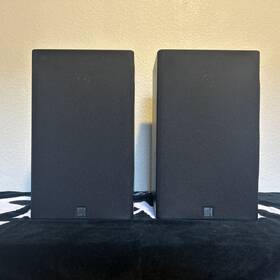 Sp3092 Kef C25 Bookshelf Speakers Black - Excellent Condition