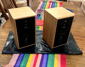 Sp3320 Kef Cresta 1 Bookshelf Speakers Hifi Audiophile Great Sounding