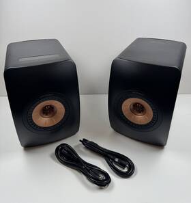 Sp4025bc Kef Ls50 Wireless Ii Pair Hifi Speakers Carbon Black With Box