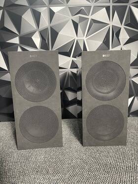 Sp4053b1aa Kef R3 Meta Speakers Pair Black-piano Finish