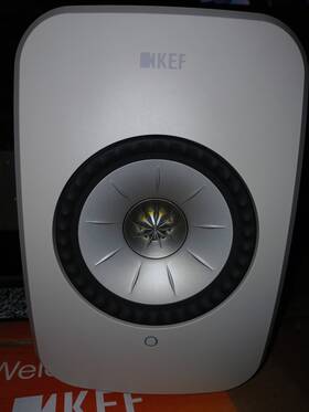 Sp4077a2ca Kef Lsx Ii Lt Wireless Bookshelf Speakers Stone White Hdmi Bt Usb