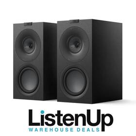 Sp4090b0aa Kef Q Concerto Meta 3-way Bookshelf Speakers - Pair Black