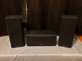 Ks-200ht Kenwood Pair Of Front And Center Speakers
