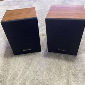 Lsk-02s Kenwood Lsk-o2s Vintage Bookshelf Speakers 4 Inch Full Range 40 Watts 8 Ohms Tested