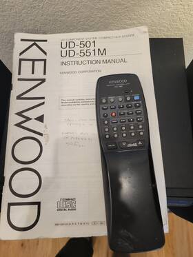 Ud-551 Kenwood Ud Component System/compact Hi-fi System With Speakers