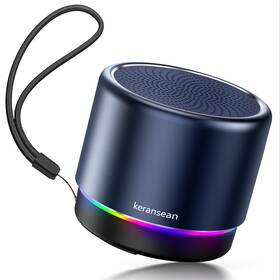 B0fmdxjs3p Keransean Small Bluetooth Speaker With Lights Mini Portable Bt5.4 Loud Stereo Sound