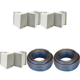 Kickerbdl241112-07 Kicker 3 Pair Kb6b 2-way Full Range Indoor Outdoor Speakers Weather