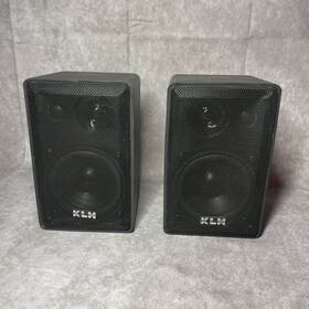 Klh 048331970005 970a Main L/r Stereo Bookshelf Speaker Pair 40w 6ohms