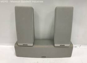 525-ii Klh 325-ii Lot Of Platinum Series Speakers Model And