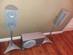 Klh At2300i At2100i 400 Watt Amplified Television Home Audio System Complete