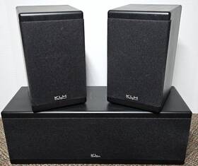 Ht-9930 Klh Audio Systems Home Theater System Model 3 Speaker Dolby Pro Logic