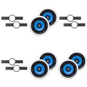 Klhbdl241101-14 Klh 3 Pair Ms3800 8 Inch In Ceiling Speaker Install Kit Pre-construction Brack Klhbdl241101-14 Klh 3 Pair Ms3800 8 Inch In Ceiling Speaker Install Kit Pre-construction Brack