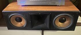 Klipsch 009024991417 Cherry Rc- 7 Center Channel Speaker Dual 8 Inch Cerametallic Woofers