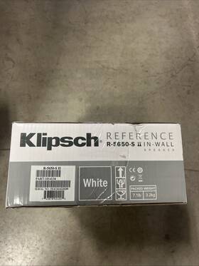 R-5650-s Klipsch 1014134 Ii In Wall Speaker - White