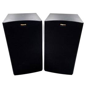 106067514163172 Klipsch R-51m Bookshelf Speakers Set Of 2 Black 85 Watts Max With Covers Tested